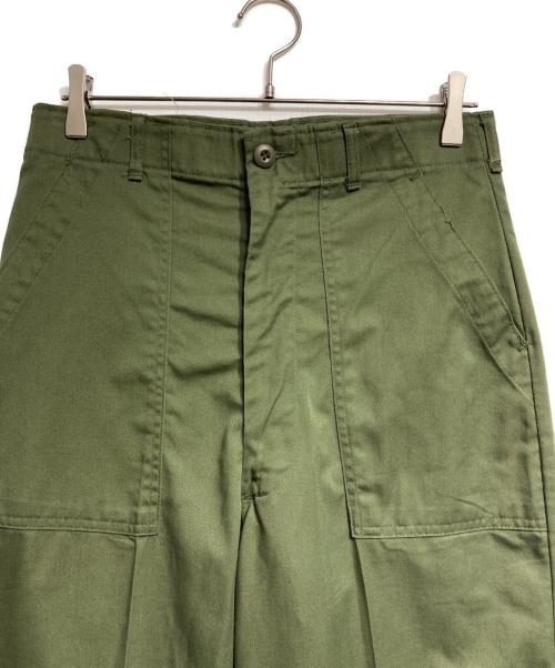 US ARMY（ユーエスアーミー）US ARMY (ユーエスアーミー) ベイカーパンツ/baker pants グリーン サイズ:32×35の古着・服飾アイテム