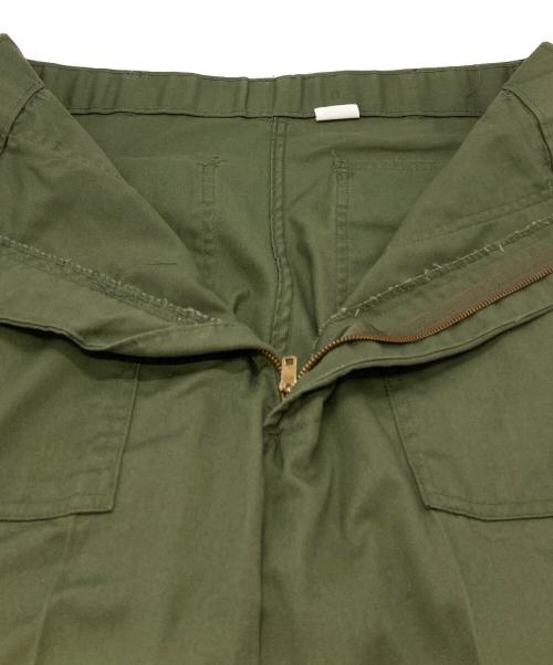 US ARMY（ユーエスアーミー）US ARMY (ユーエスアーミー) ベイカーパンツ/baker pants グリーン サイズ:32×35の古着・服飾アイテム