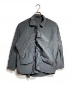 digawel×Pilgrim Surf+Supplyディガウェル×ピルグリム サーフサプライ）の古着「GARMENT DYE SHIRT/ガーメントダイ シャツ」｜グリーン