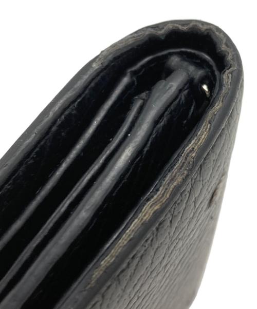 Maison Margiela（メゾンマルジェラ）Maison Margiela (メゾンマルジェラ) 4ステッチ 三つ折り ウォレット/Wallet ブラックの古着・服飾アイテム