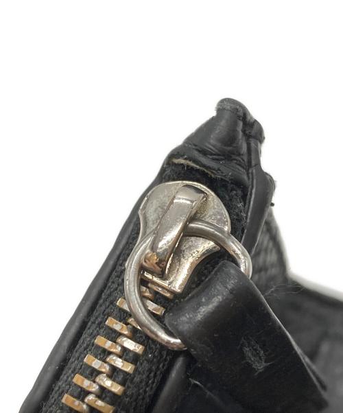 Maison Margiela（メゾンマルジェラ）Maison Margiela (メゾンマルジェラ) 4ステッチ 三つ折り ウォレット/Wallet ブラックの古着・服飾アイテム