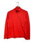 ARMANI EXCHANGE（アルマーニ エクスチェンジ）の古着「サイドジップニット/Side-zip knit top」｜レッド