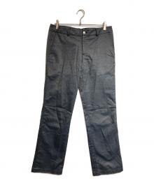 GAULTIER HOMME objet（ゴルチエオムオブジェ）の古着「ジャガードフレアスラックス/Jacquard Flare Slacks」｜グレー