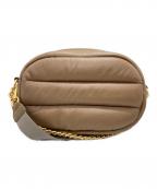 andu ametアンドゥアメット）の古着「シープスキンクロスボディバッグ/Sheepskin Crossbody Bag」｜ブラウン