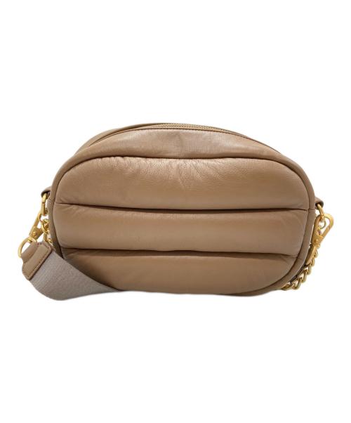 andu amet（アンドゥアメット）andu amet (アンドゥアメット) シープスキンクロスボディバッグ/Sheepskin Crossbody Bag ブラウンの古着・服飾アイテム