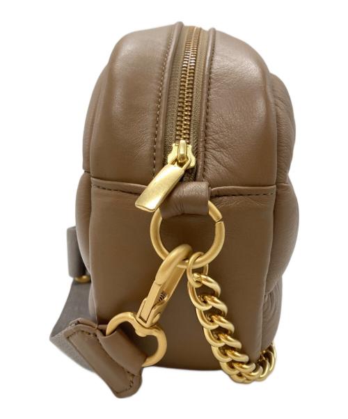 andu amet（アンドゥアメット）andu amet (アンドゥアメット) シープスキンクロスボディバッグ/Sheepskin Crossbody Bag ブラウンの古着・服飾アイテム