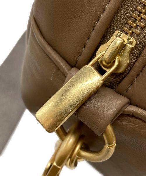 andu amet（アンドゥアメット）andu amet (アンドゥアメット) シープスキンクロスボディバッグ/Sheepskin Crossbody Bag ブラウンの古着・服飾アイテム