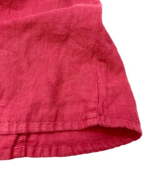nest Robe（ネストローブ）nest Robe (ネストローブ) リネンワンピース レッド サイズ:Freeの古着・服飾アイテム