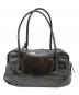 Archivepke (アーカイブエプク) Tondo boston bag ブラック サイズ:不明：16000円