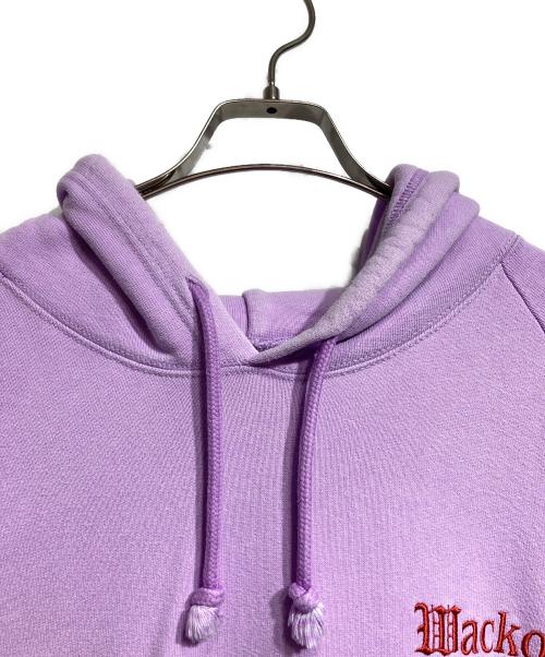 WACKO MARIA（ワコマリア）WACKO MARIA (ワコマリア) WASHED HEAVY WEIGHT PULLOVER HOODED SWEAT SHIRT/ウォッシュドヘビーウェイトプルオーバーパーカー パープル サイズ:XLの古着・服飾アイテム