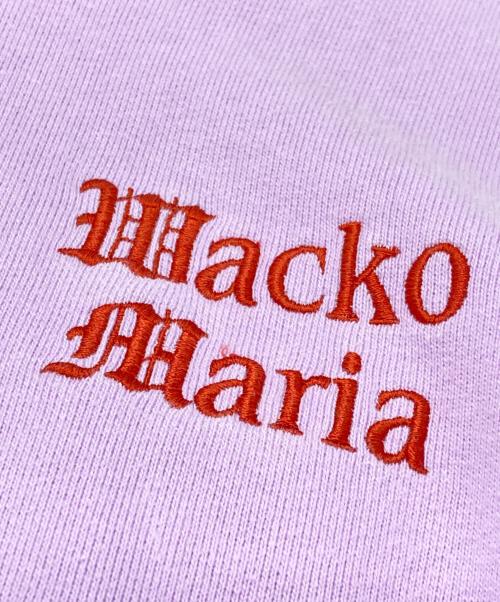 WACKO MARIA（ワコマリア）WACKO MARIA (ワコマリア) WASHED HEAVY WEIGHT PULLOVER HOODED SWEAT SHIRT/ウォッシュドヘビーウェイトプルオーバーパーカー パープル サイズ:XLの古着・服飾アイテム
