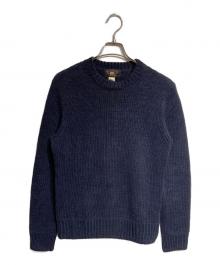RRL（ダブルアールエル）の古着「コットンニット/ cotton knit」｜ネイビー