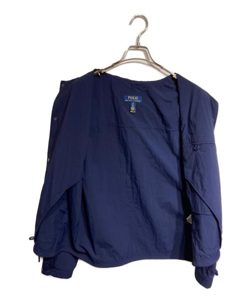 POLO RALPH LAUREN（ポロ・ラルフローレン）POLO RALPH LAUREN (ポロ・ラルフローレン) Hayford コーチズ ジャケット/Coaches jacket ネイビー サイズ:Sの古着・服飾アイテム