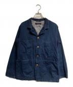 45rpm45アールピーエム）の古着「インディゴデニムカバーオール/Indigo denim coveralls」｜インディゴ