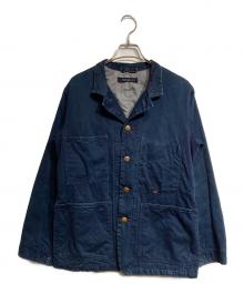 45rpm（45アールピーエム）の古着「インディゴデニムカバーオール/Indigo denim coveralls」｜インディゴ