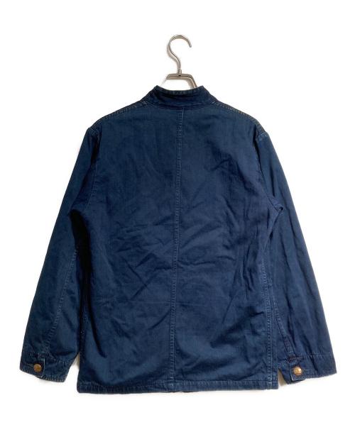45rpm（45アールピーエム）45rpm (45アールピーエム) インディゴデニムカバーオール/Indigo denim coveralls インディゴ サイズ:2の古着・服飾アイテム