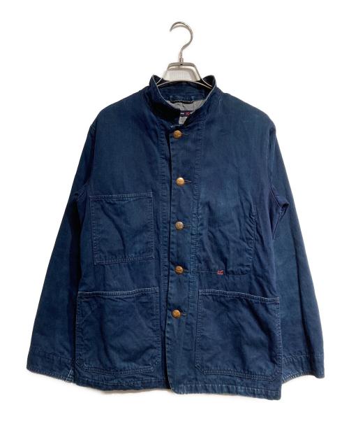 45rpm（45アールピーエム）45rpm (45アールピーエム) インディゴデニムカバーオール/Indigo denim coveralls インディゴ サイズ:2の古着・服飾アイテム