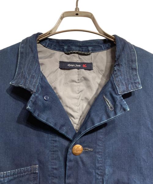 45rpm（45アールピーエム）45rpm (45アールピーエム) インディゴデニムカバーオール/Indigo denim coveralls インディゴ サイズ:2の古着・服飾アイテム