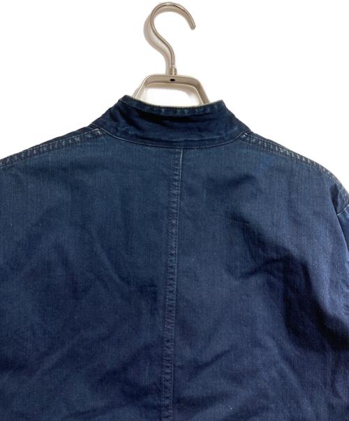 45rpm（45アールピーエム）45rpm (45アールピーエム) インディゴデニムカバーオール/Indigo denim coveralls インディゴ サイズ:2の古着・服飾アイテム