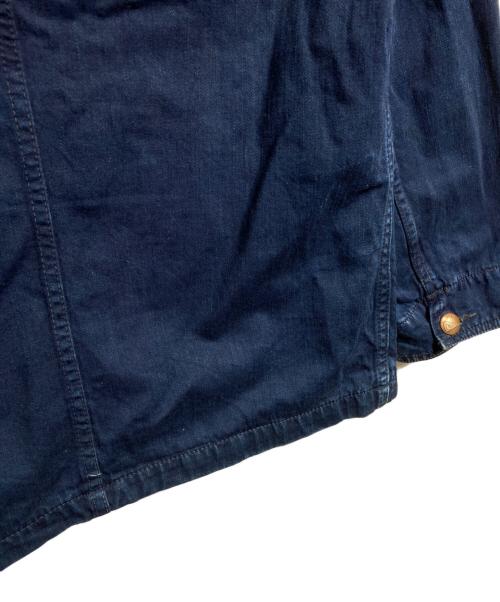 45rpm（45アールピーエム）45rpm (45アールピーエム) インディゴデニムカバーオール/Indigo denim coveralls インディゴ サイズ:2の古着・服飾アイテム