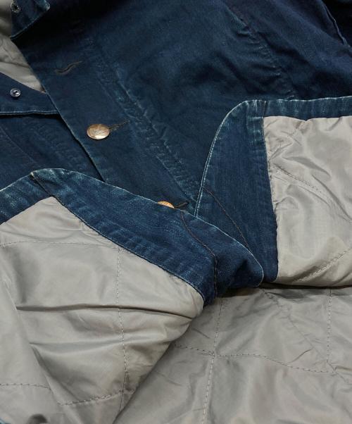 45rpm（45アールピーエム）45rpm (45アールピーエム) インディゴデニムカバーオール/Indigo denim coveralls インディゴ サイズ:2の古着・服飾アイテム