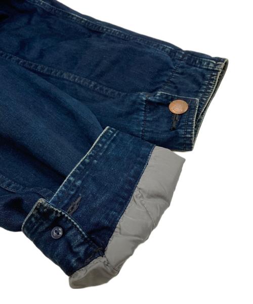45rpm（45アールピーエム）45rpm (45アールピーエム) インディゴデニムカバーオール/Indigo denim coveralls インディゴ サイズ:2の古着・服飾アイテム