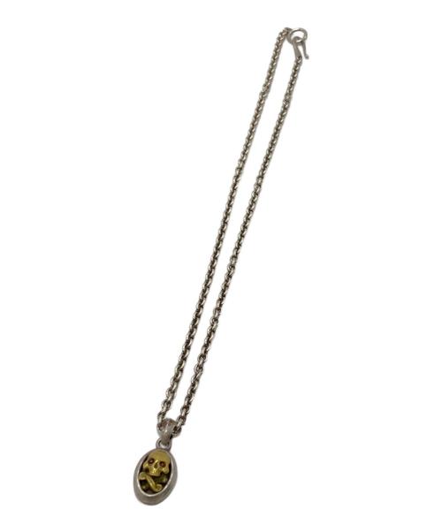 liquid（リキッド）liquid (リキッド) スカルネックレス/Skull necklace シルバーの古着・服飾アイテム