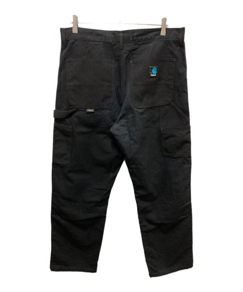 Carhartt WIP（カーハート ワーク イン プログレス）Carhartt WIP (カーハート ワーク イン プログレス) PALACE (パレス) Double Knee Pant ブラック サイズ:Lの古着・服飾アイテム