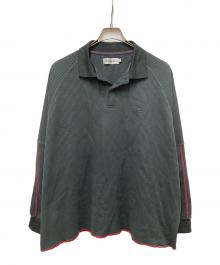 EVISEN（エビセン）の古着「THERMAL POLO SHIRT」｜ブラック