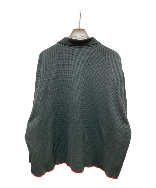 EVISEN（エビセン）EVISEN (エビセン) THERMAL POLO SHIRT ブラック サイズ:Lの古着・服飾アイテム