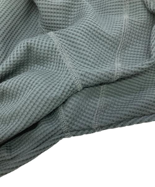 EVISEN（エビセン）EVISEN (エビセン) THERMAL POLO SHIRT ブラック サイズ:Lの古着・服飾アイテム