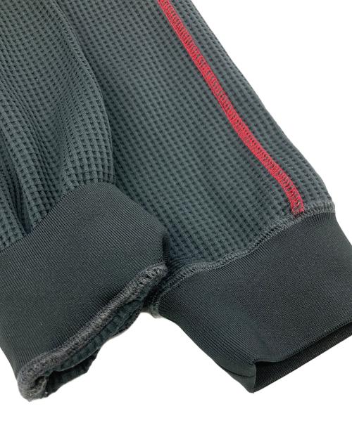 EVISEN（エビセン）EVISEN (エビセン) THERMAL POLO SHIRT ブラック サイズ:Lの古着・服飾アイテム