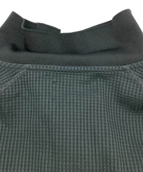 EVISEN（エビセン）EVISEN (エビセン) THERMAL POLO SHIRT ブラック サイズ:Lの古着・服飾アイテム