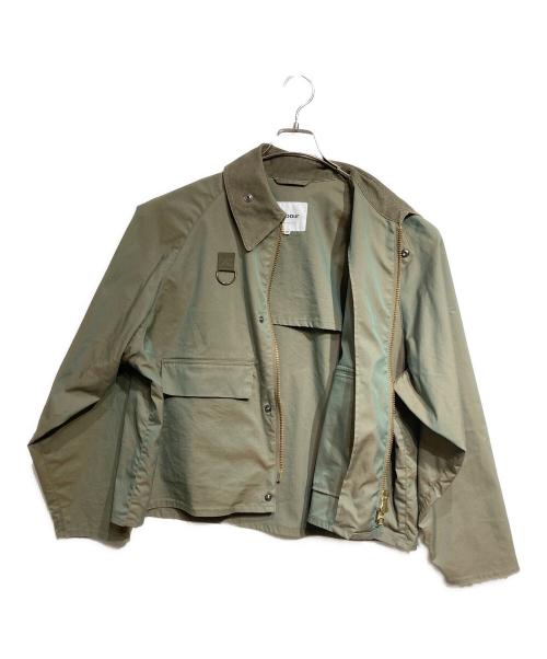 Barbour（バブアー）Barbour (バブアー) Oversized Reversible SPEY オリーブ サイズ:40の古着・服飾アイテム