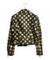 BOUTIQUE MOSCHINO (ブティック モスキーノ) ドットライダースジャケット/Polka Dot Rider Jacket ブラック×ゴールド サイズ:40：12000円