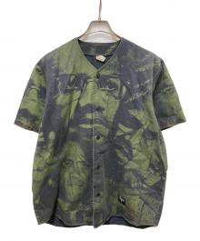 SUPREME（シュプリーム）の古着「Malcolm X Baseball Jersey」｜グリーン
