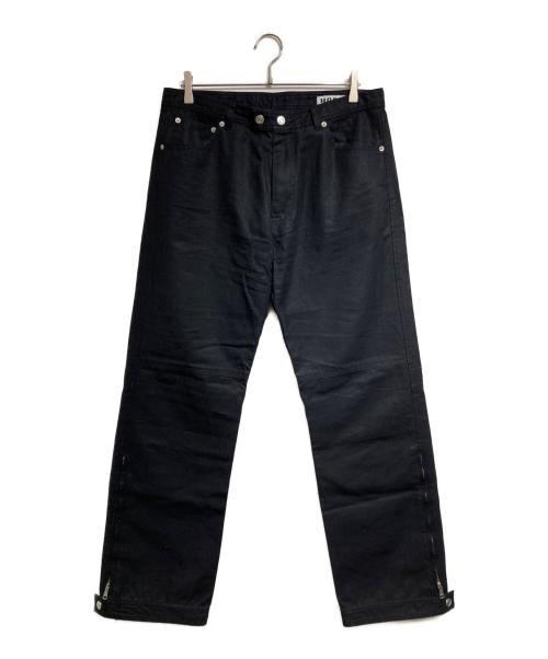 HOPE（ホープ）HOPE (ホープ) コットンリネンキャンバスジップパンツ/Cotton linen canvas zip pants ブラック サイズ:50の古着・服飾アイテム