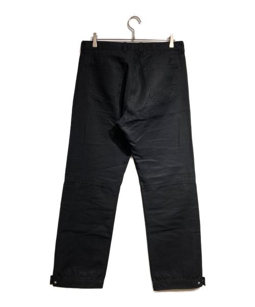 HOPE（ホープ）HOPE (ホープ) コットンリネンキャンバスジップパンツ/Cotton linen canvas zip pants ブラック サイズ:50の古着・服飾アイテム