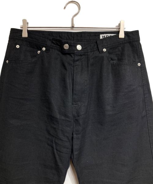 HOPE（ホープ）HOPE (ホープ) コットンリネンキャンバスジップパンツ/Cotton linen canvas zip pants ブラック サイズ:50の古着・服飾アイテム