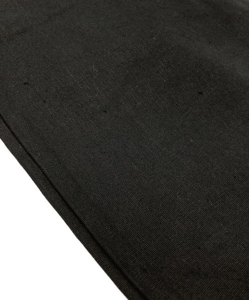 HOPE（ホープ）HOPE (ホープ) コットンリネンキャンバスジップパンツ/Cotton linen canvas zip pants ブラック サイズ:50の古着・服飾アイテム