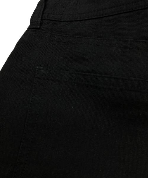 HOPE（ホープ）HOPE (ホープ) コットンリネンキャンバスジップパンツ/Cotton linen canvas zip pants ブラック サイズ:50の古着・服飾アイテム