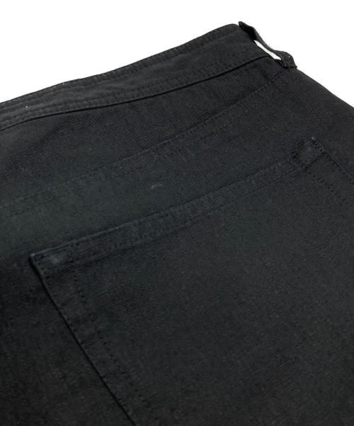 HOPE（ホープ）HOPE (ホープ) コットンリネンキャンバスジップパンツ/Cotton linen canvas zip pants ブラック サイズ:50の古着・服飾アイテム