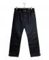 HOPE（ホープ）の古着「コットンリネンキャンバスジップパンツ/Cotton linen canvas zip pants」｜ブラック
