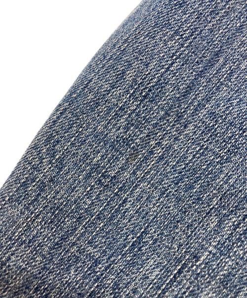 DOLCE & GABBANA（ドルチェ＆ガッバーナ）DOLCE & GABBANA (ドルチェ＆ガッバーナ) クラッシュ加工デニムジャケット/CRUSHED DENIM JACKET インディゴ サイズ:50の古着・服飾アイテム