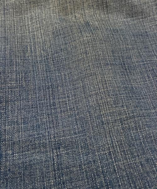 DOLCE & GABBANA（ドルチェ＆ガッバーナ）DOLCE & GABBANA (ドルチェ＆ガッバーナ) クラッシュ加工デニムジャケット/CRUSHED DENIM JACKET インディゴ サイズ:50の古着・服飾アイテム