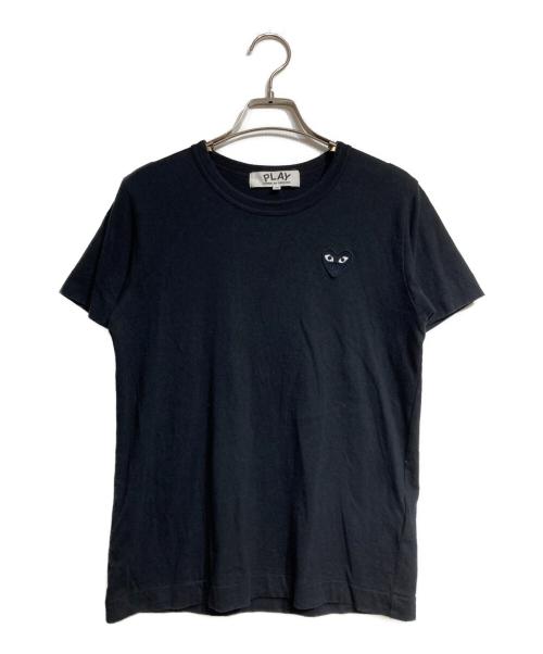 PLAY COMME des GARCONS（プレイコムデギャルソン）PLAY COMME des GARCONS (プレイコムデギャルソン) ハートロゴTEE/Heart logo Tee ブラック サイズ:Mの古着・服飾アイテム