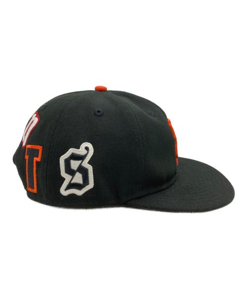 SAINT MICHAEL（セントマイケル）SAINT MICHAEL (セントマイケル) New Era (ニューエラ) 9FIFTY チームロゴ 6パネルキャップ/Cap ブラックの古着・服飾アイテム