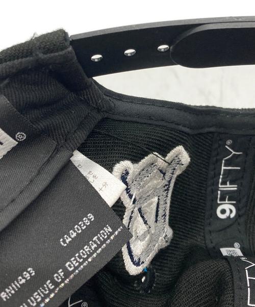 SAINT MICHAEL（セントマイケル）SAINT MICHAEL (セントマイケル) New Era (ニューエラ) 9FIFTY チームロゴ 6パネルキャップ/Cap ブラックの古着・服飾アイテム