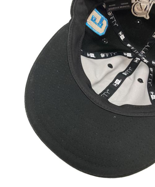 SAINT MICHAEL（セントマイケル）SAINT MICHAEL (セントマイケル) New Era (ニューエラ) 9FIFTY チームロゴ 6パネルキャップ/Cap ブラックの古着・服飾アイテム