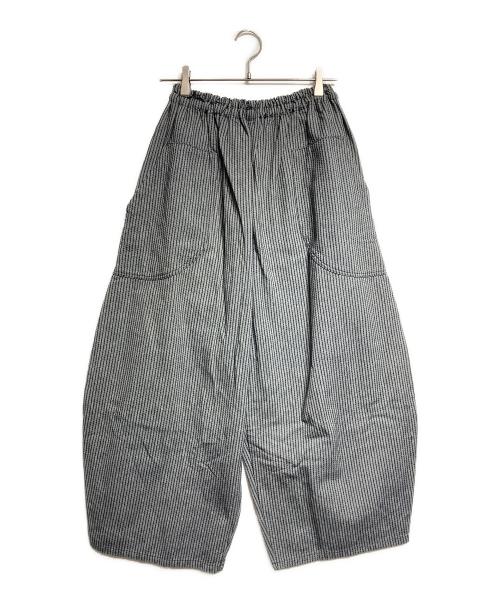 UZUIRO（ウズイロ）UZUIRO (ウズイロ) 刺し子バルーンワイドパンツ/Balloon wide pants ブラック サイズ:FREEの古着・服飾アイテム